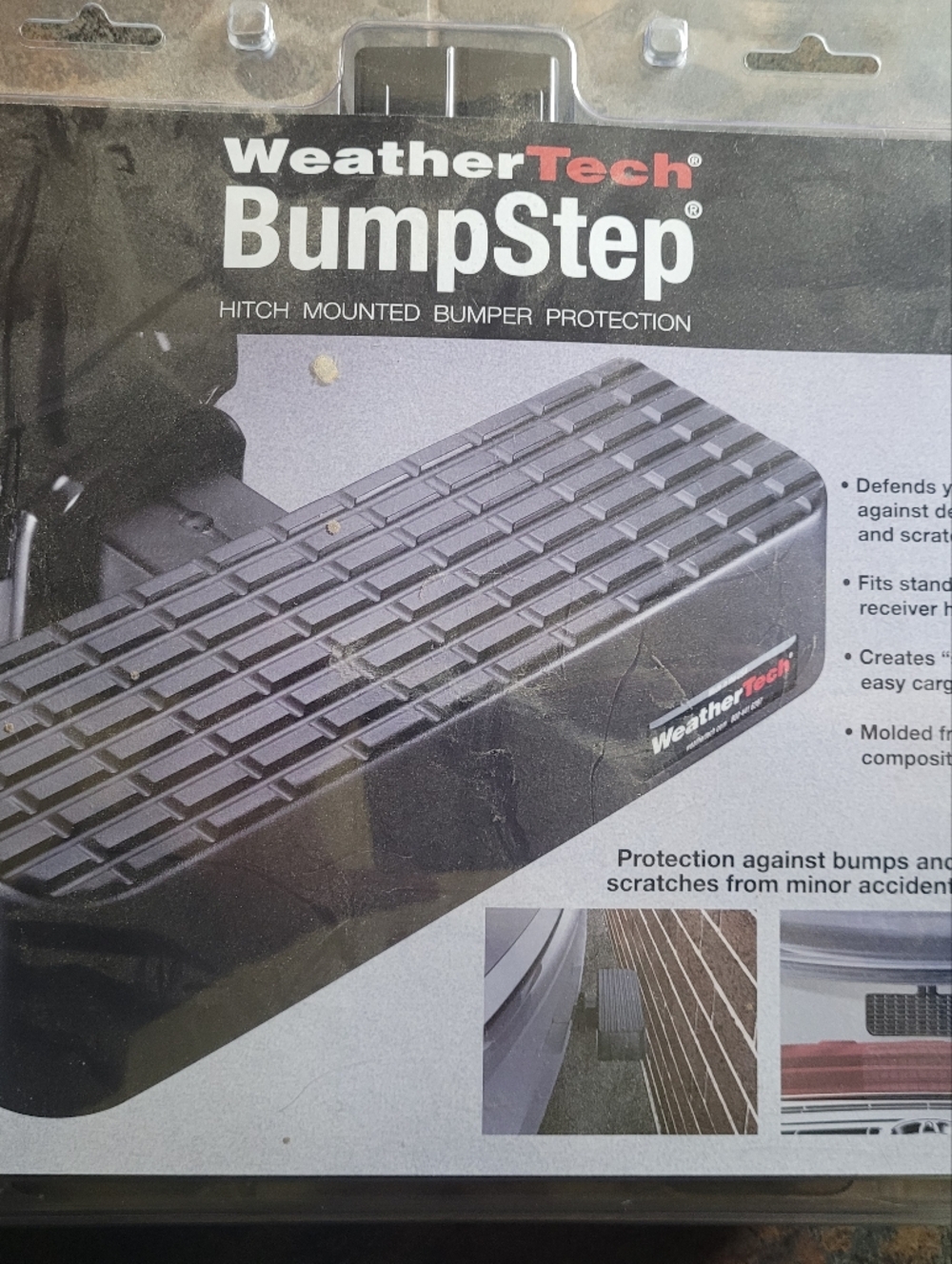 WeatherTech BumpStep Hitch-Mounted Bumper Protector